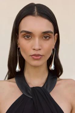 Clearance CULT GAIA CHARISSE EARRING ShinySilver