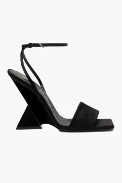 Best Sale THE ATTICO CHEOPE SANDAL Black