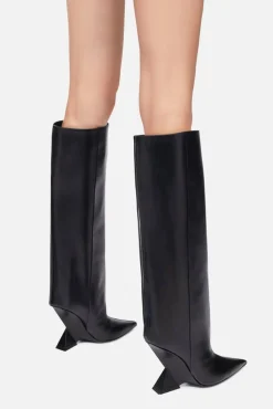 Best THE ATTICO CHEOPE TUBE BOOT Black