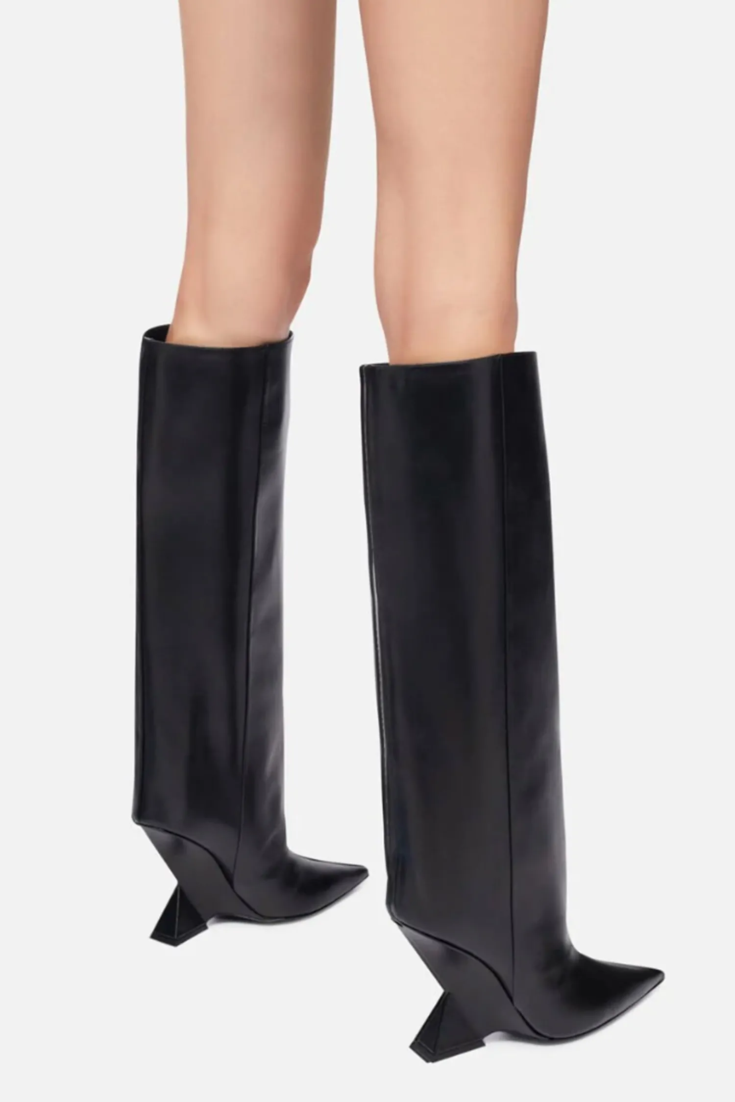 Best THE ATTICO CHEOPE TUBE BOOT Black