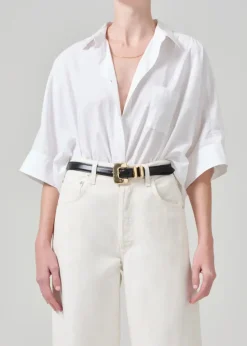 New CITIZENS OF HUMANITY CLAIRE ORIGAMI SHIRT