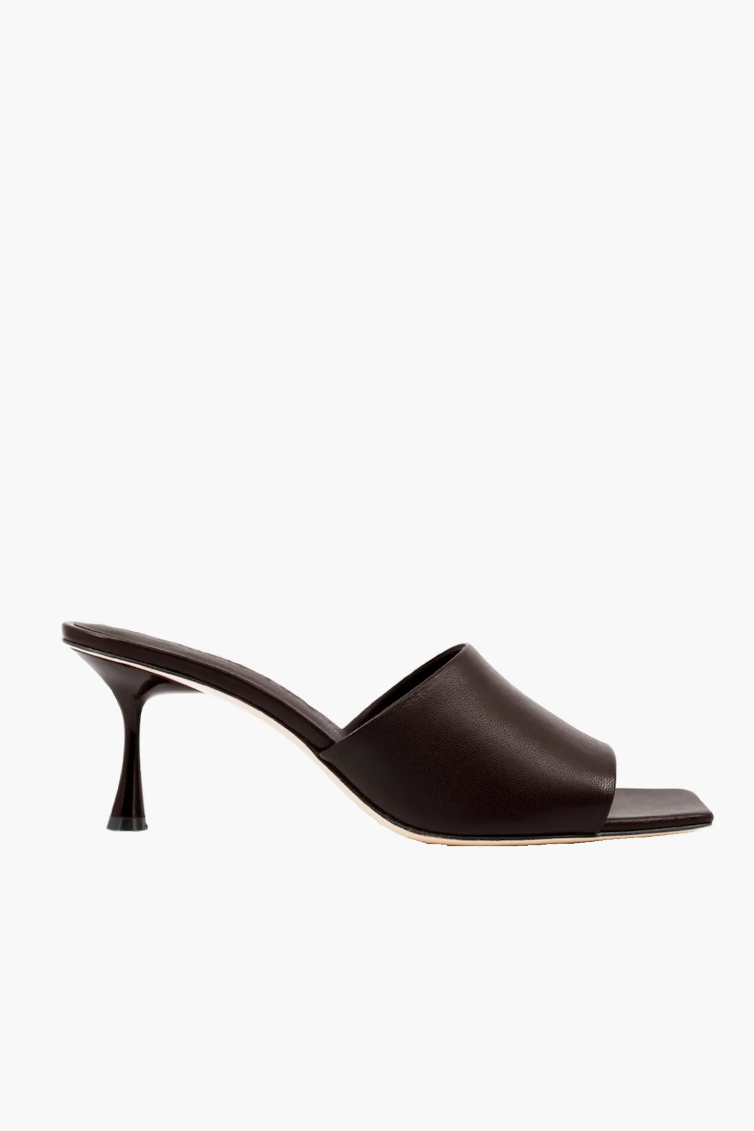 Fashion STUDIO AMELIA CLASSIC 70 MULE Chocolate