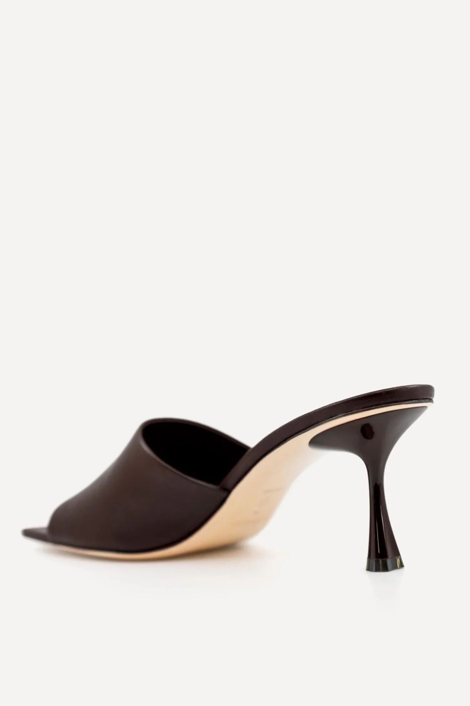 Fashion STUDIO AMELIA CLASSIC 70 MULE Chocolate