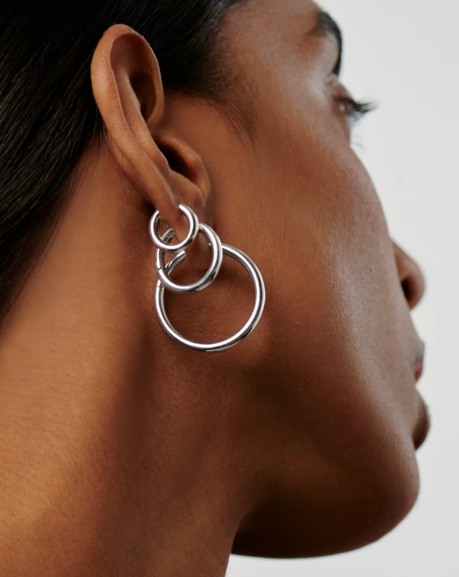 Hot MISSOMA CLASSIC TUNNEL LARGE HOOP EARRINGS