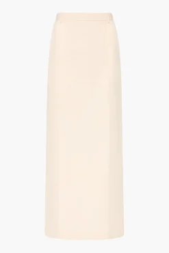 Cheap ESSE CLASSICO MIDI SKIRT Crema