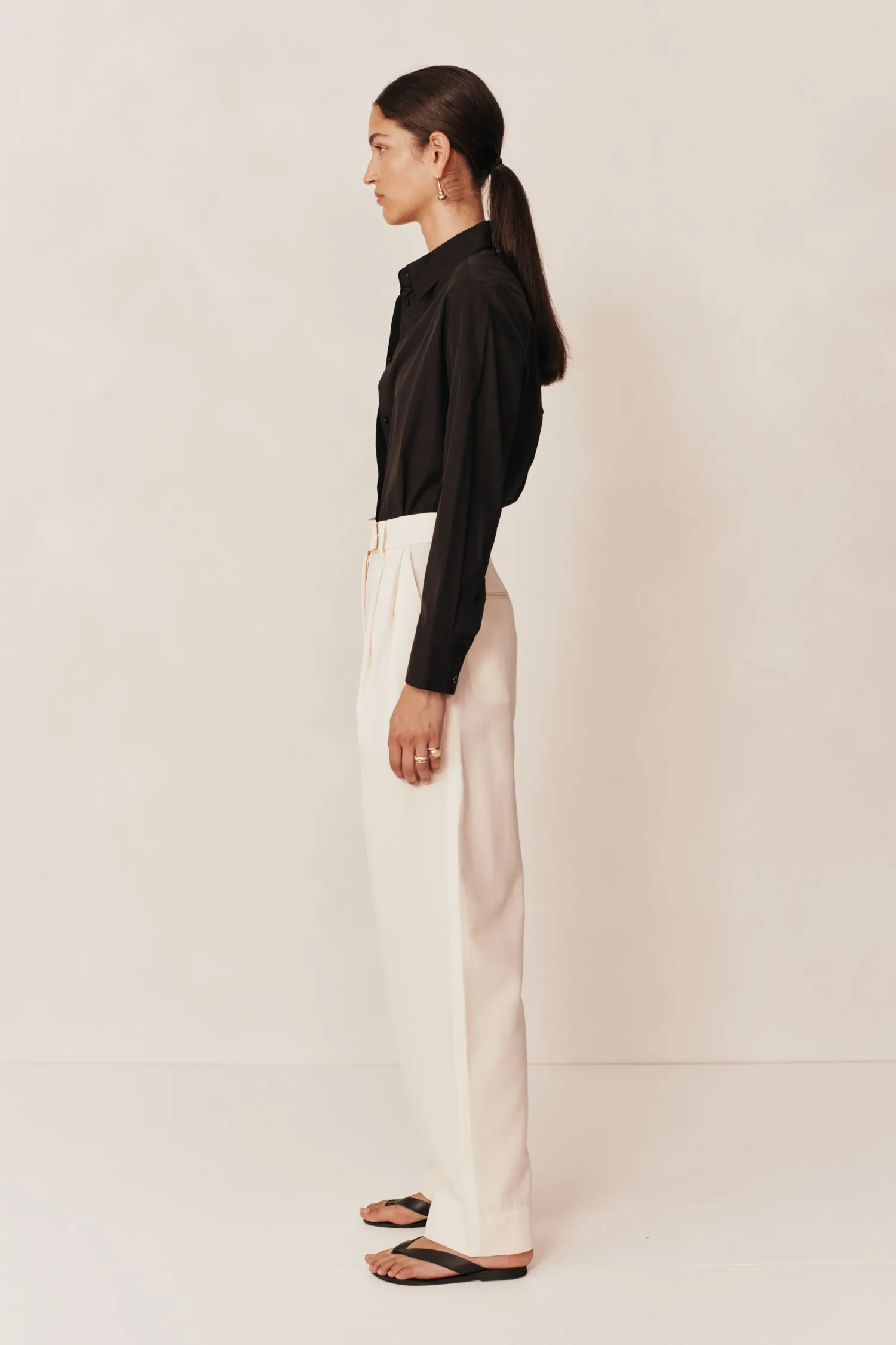 Sale ESSE CLASSICO WAIST TAILORED TROUSER