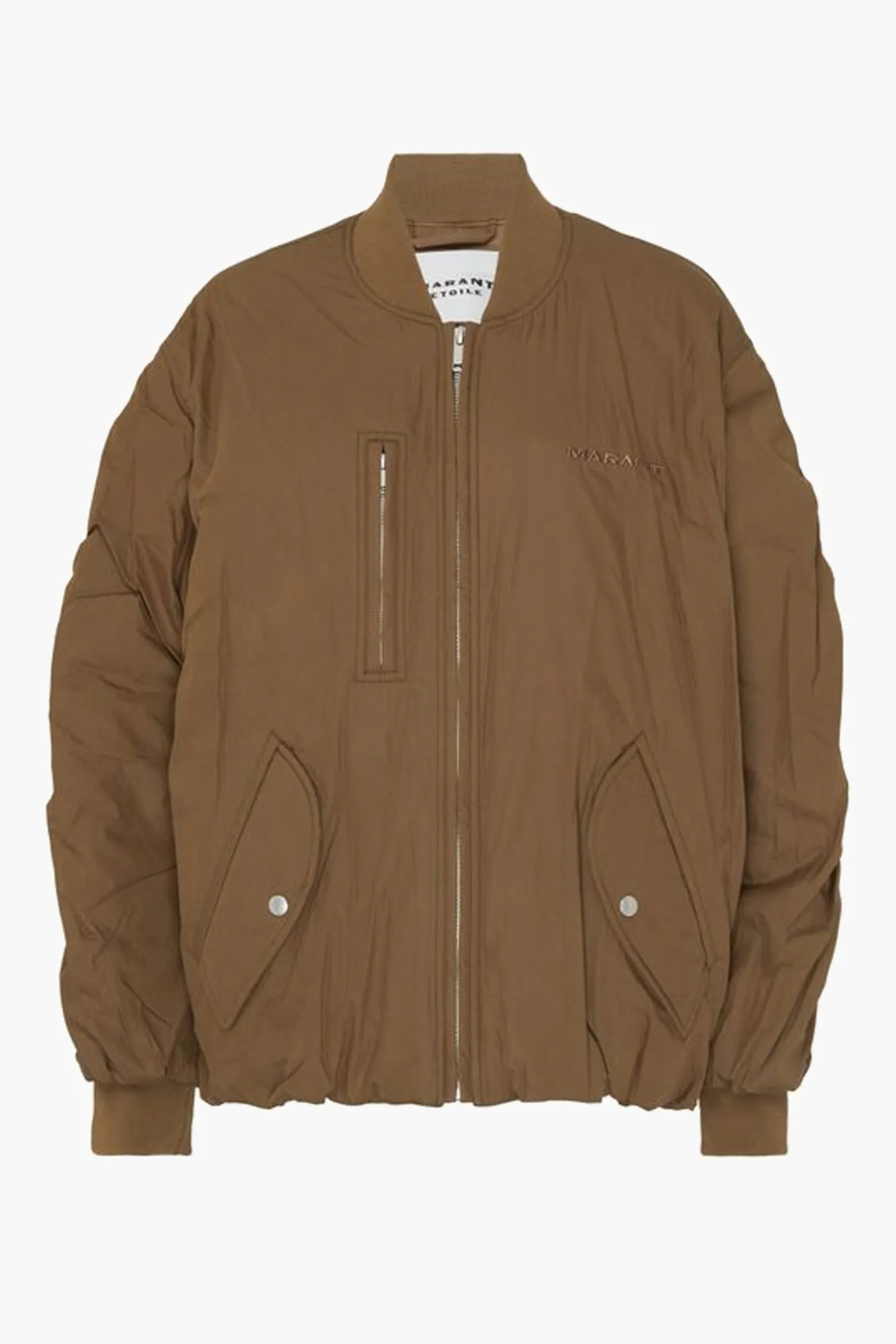 Discount ISABEL MARANT ÉTOILE COLEEN COAT Khaki