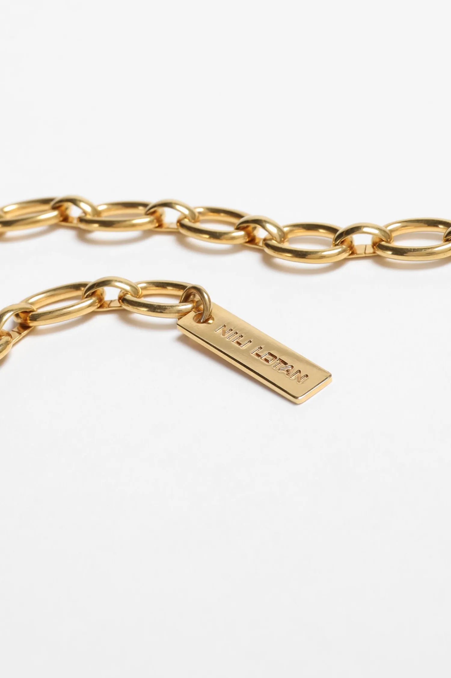 Online NILI LOTAN COLETTE CHAIN BELT Gold