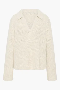 Shop FAITHFULL THE BRAND COLMIER SWEATER Beige