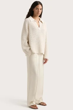 Shop FAITHFULL THE BRAND COLMIER SWEATER Beige