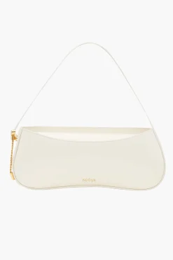 Best NEOUS CORVUS LEATHER BAGUETTE Cream