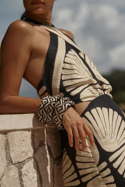 Best Sale JOHANNA ORTIZ COSMIC SERPENT BANGLES Black/Natural