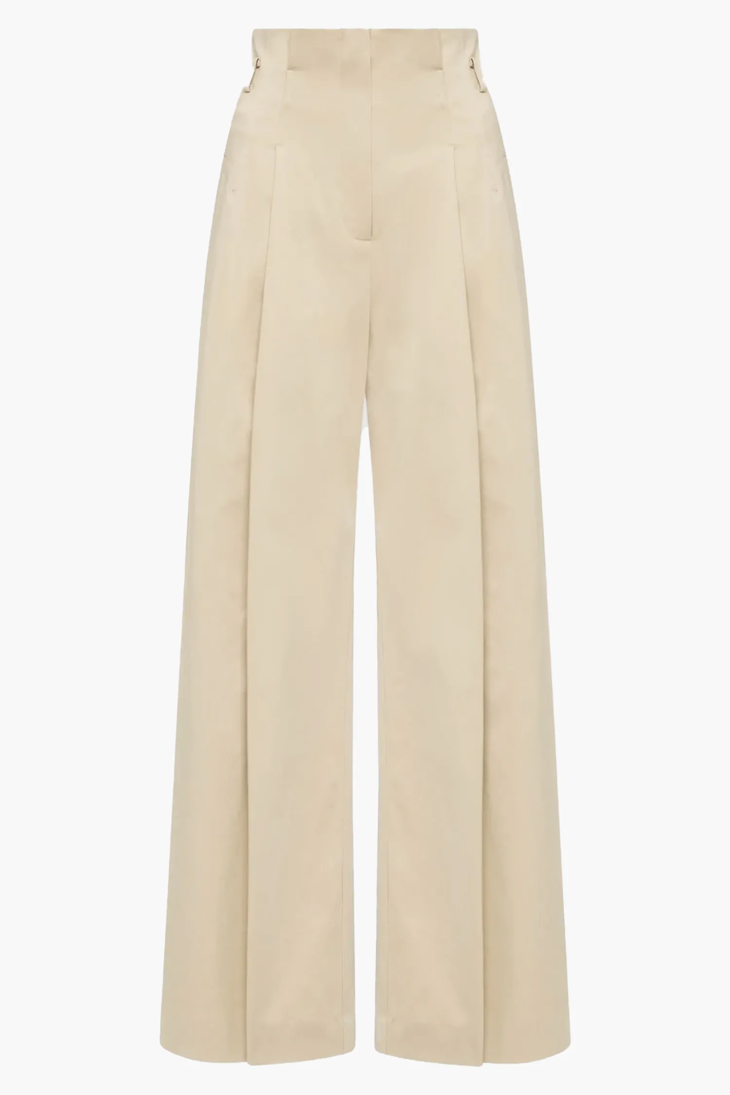 Fashion ST. AGNI COTTON PAPERBAG WAIST TROUSERS