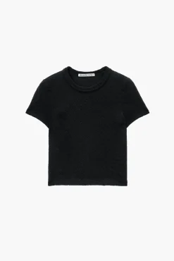 Store ALEXANDERWANG.T CREW NECK SHORT SLEEVE BABY TEE