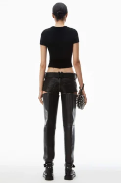 Store ALEXANDERWANG.T CREW NECK SHORT SLEEVE BABY TEE