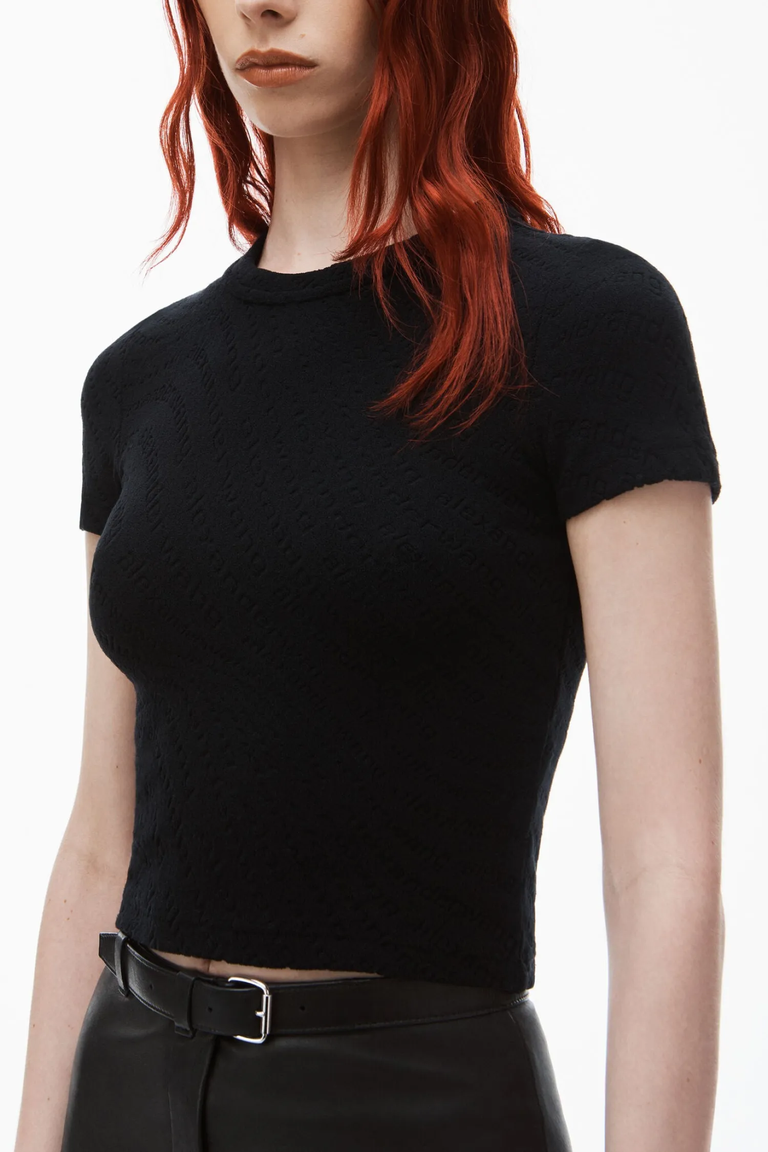 Clearance ALEXANDERWANG.T CREW NECK SHORT SLEEVE BABY TEE