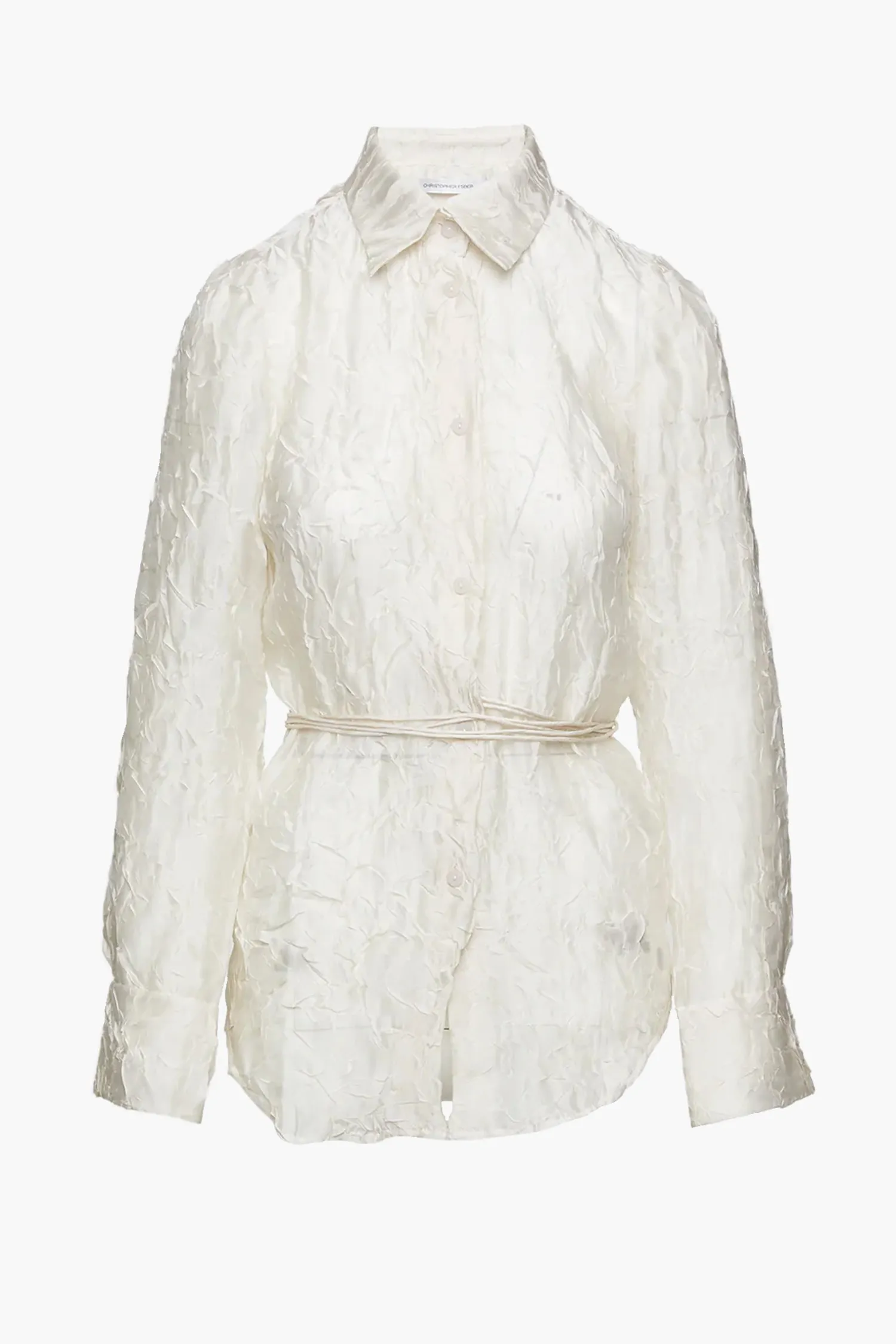 Store CHRISTOPHER ESBER CRINKLE CHASM SHIRT Cream