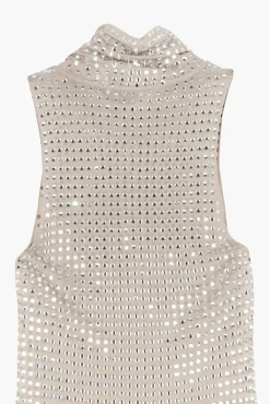 Clearance CHRISTOPHER ESBER CRISTALLA KNIT TANK GOWN Natural