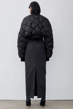 Cheap WARDROBE.NYC CROP REVERSIBLE BOMBER Black
