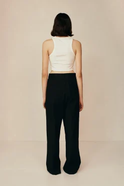 Best ESSE CROP TANK TOP Ivory