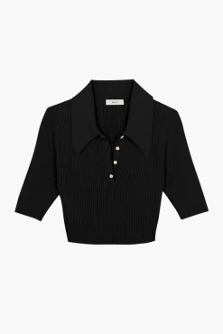 Flash Sale A.L.C CROPPED ATLAS Black