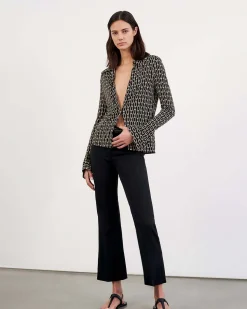 Store NILI LOTAN CROPPED CORETTE PANT Black