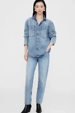 Flash Sale ANINE BING DANTE DENIM SHIRT VintageIndigo