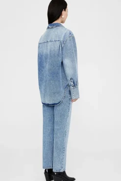 Flash Sale ANINE BING DANTE DENIM SHIRT VintageIndigo