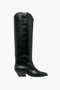 Best Sale ISABEL MARANT DENVEE HIGH BOOTS Black
