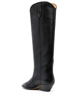 Best Sale ISABEL MARANT DENVEE HIGH BOOTS Black