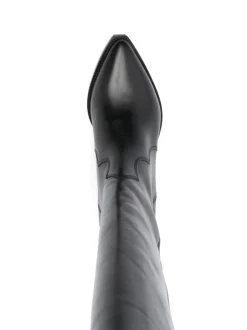 Best Sale ISABEL MARANT DENVEE HIGH BOOTS Black