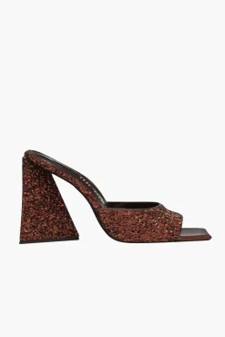 New THE ATTICO DEVON MULE DarkBrown