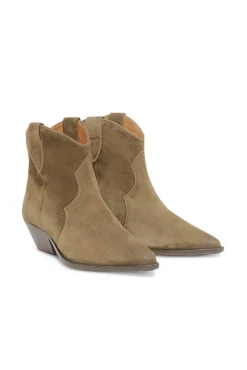 Discount Isabel Marant DEWINA BOOTS Taupe