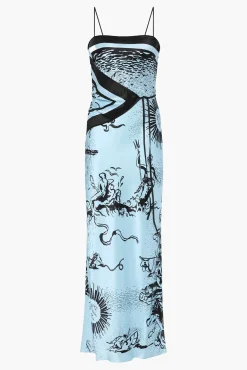 Shop SIR DREAMWOOD SCARF MIDI DRESS BriseSoleil