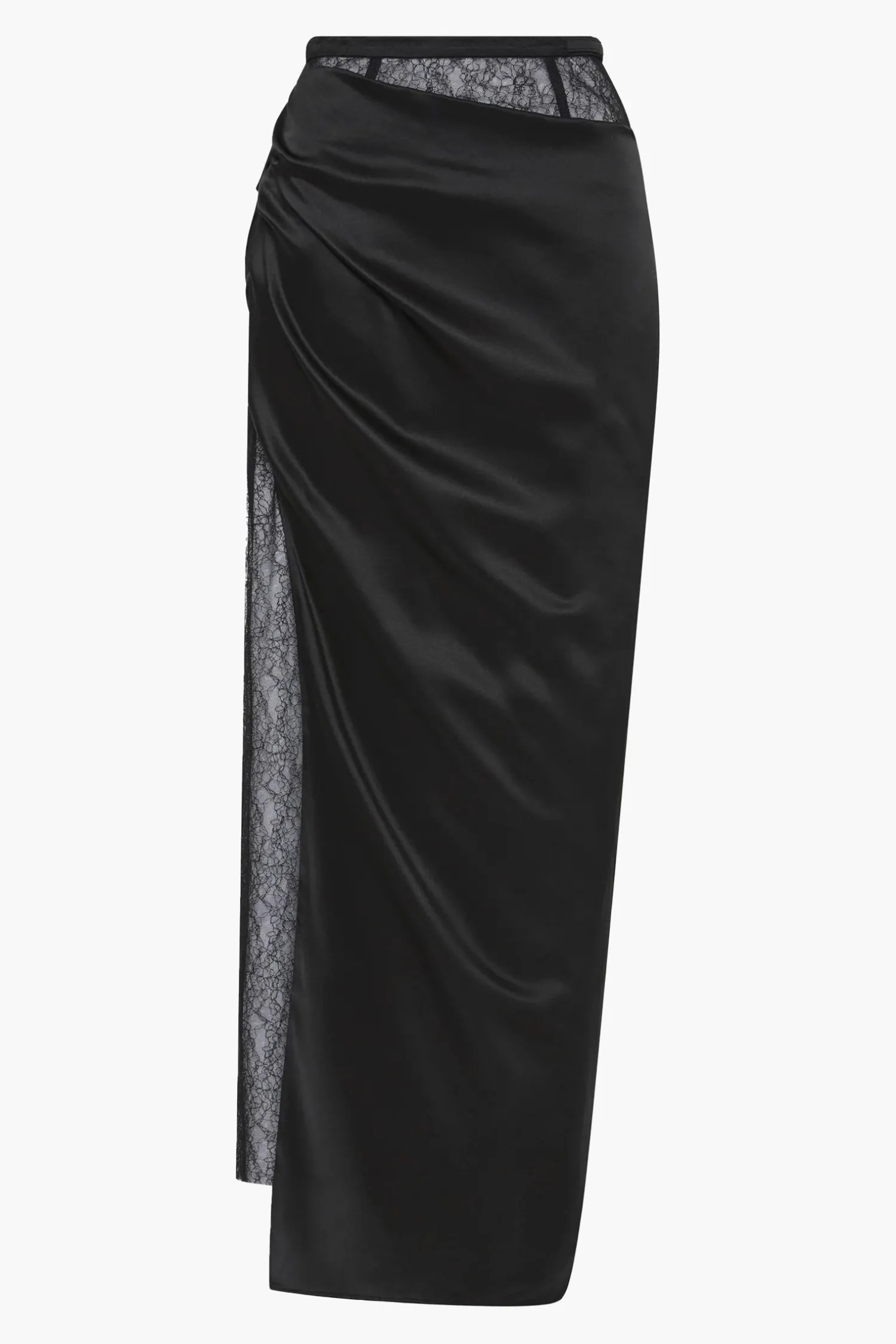 Outlet SIR DUNYA DRAPED SKIRT Black