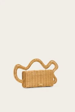 Cheap CULT GAIA ELSA CLUTCH Natural