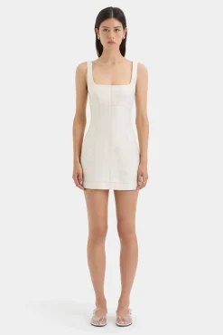 Sale SIR EMILIA CORSET MINI DRESS Natural