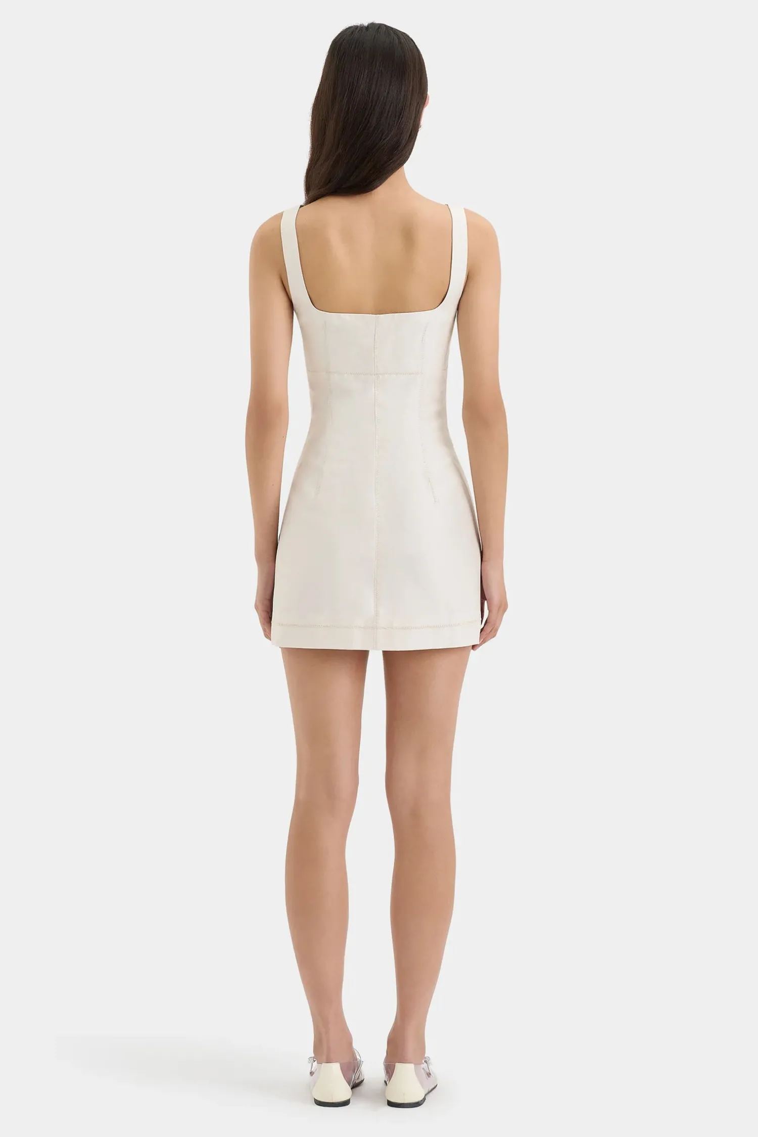 Sale SIR EMILIA CORSET MINI DRESS Natural
