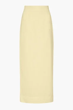 Flash Sale POSSE EMMA PENCIL SKIRT ButterYellow