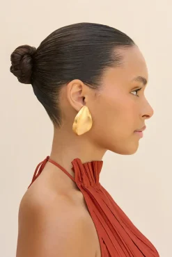 Hot CULT GAIA ERIN EARRING AntiqueBrass