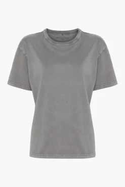 Online ALEXANDERWANG.T ESSENTIAL JSY SS TEE W/ PUFF LOGO & BOUND NECK AcidFog