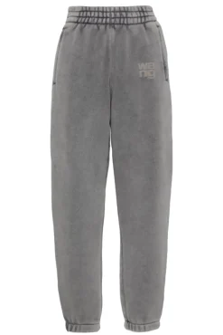 Sale ALEXANDERWANG.T ESSENTIAL TERRY CLASSIC SWEATPANT PUFF PAINT LOGO