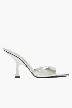 Cheap THE ATTICO ESTER MULE Silver