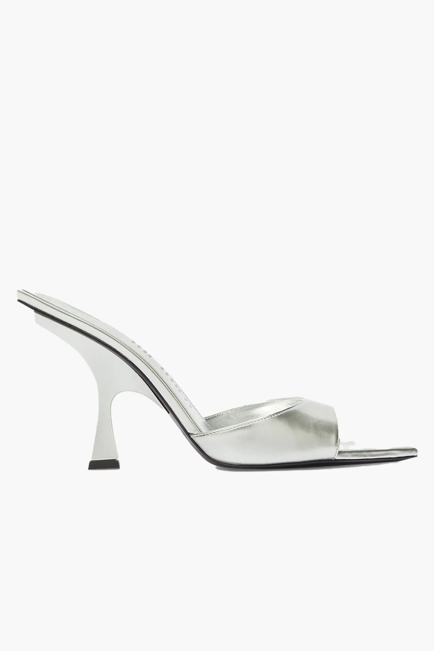 Cheap THE ATTICO ESTER MULE Silver
