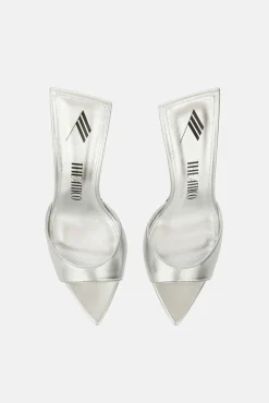 Cheap THE ATTICO ESTER MULE Silver
