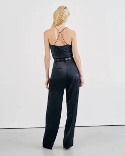 Flash Sale NILI LOTAN ETIENNE PLEATED SILK PANT