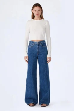Clearance SLVRLAKE EVA SUPER WIDE LEG JEAN