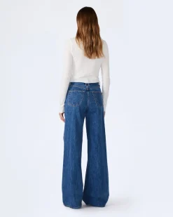 Clearance SLVRLAKE EVA SUPER WIDE LEG JEAN