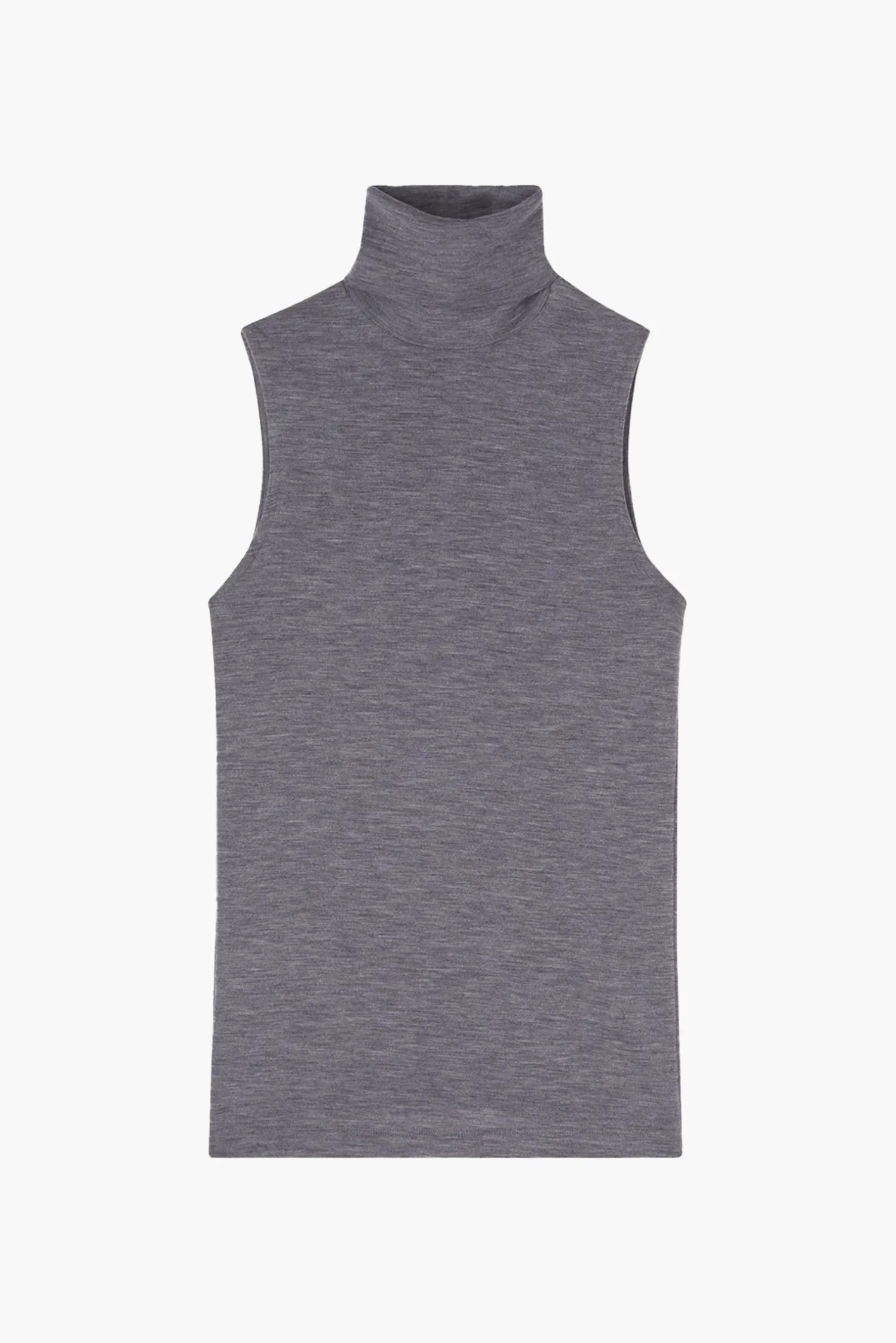Best RÓHE FINE MERINO SLEEVELESS TURTLENECK