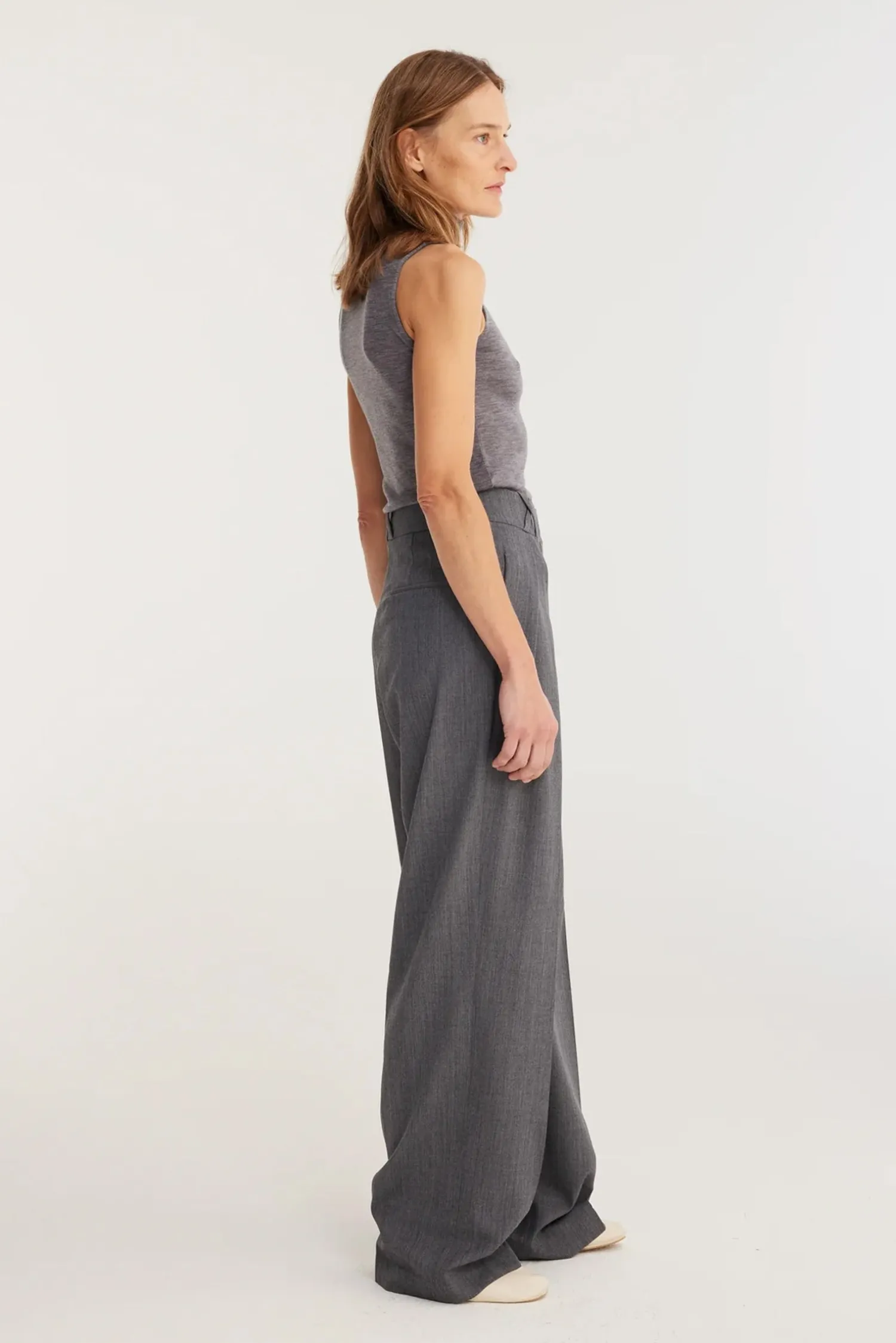 Best RÓHE FINE MERINO SLEEVELESS TURTLENECK